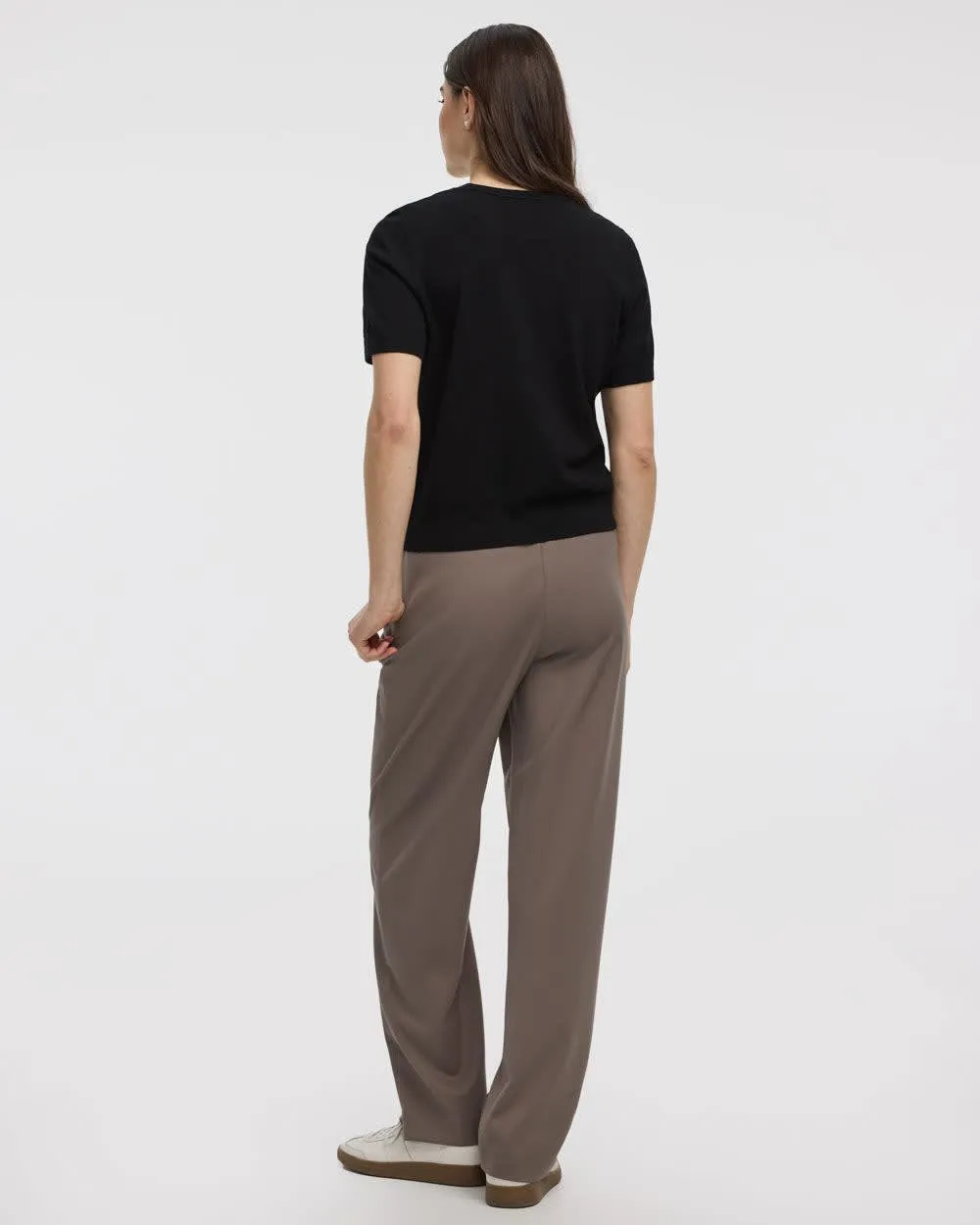 Crew-Neck Sweater Tee - R Essentials sold by Reitmans product image thumbnail 3