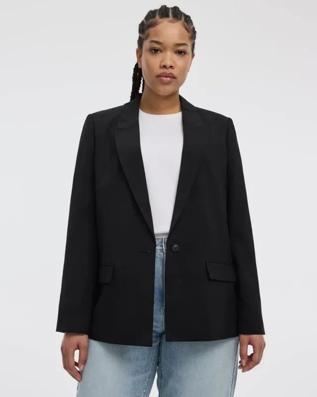 One-Button Blazer sold by Reitmans