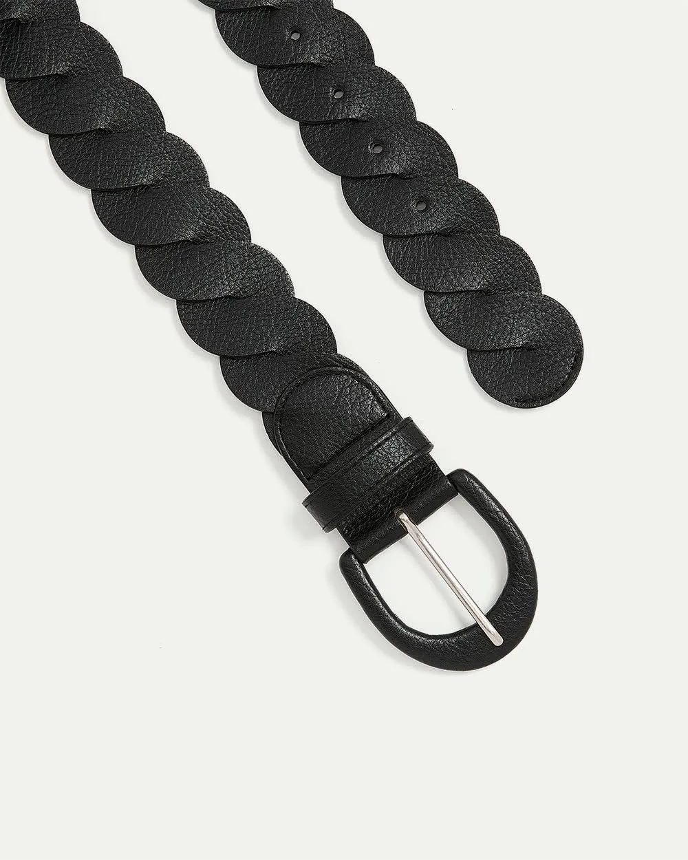 Twisted Faux Leather Belt sold by Reitmans product image thumbnail 4