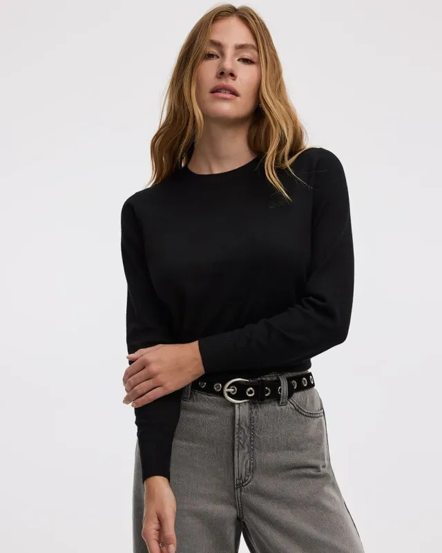 Long-Sleeve Pullover - R Essentials sold by Reitmans