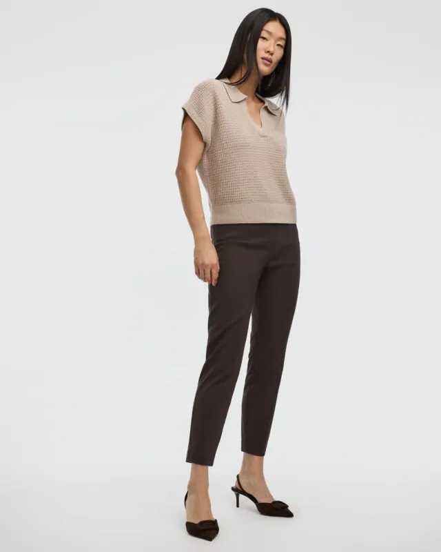 Slim-Leg High-Rise Ankle Pant - The Iconic (R) sold by Reitmans
