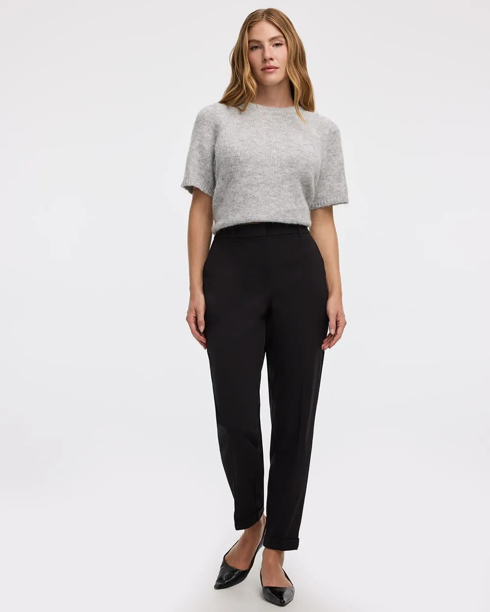 Tapered-Leg High-Rise Pant - The Timeless sold by Reitmans product image thumbnail 4