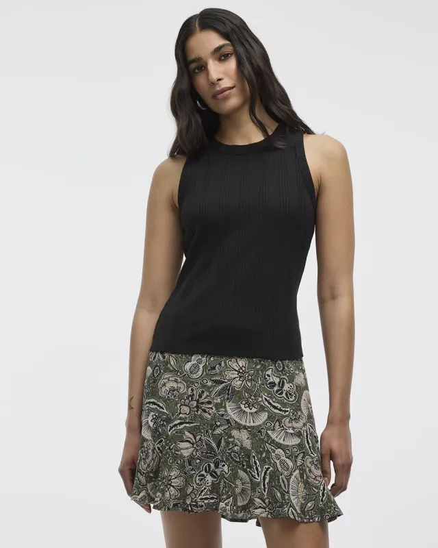 Mini Skirt with Ruffled Hem sold by Reitmans