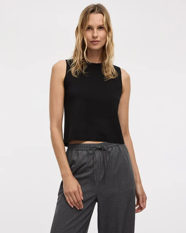 Sleeveless Crew-Neck Top sold by Reitmans