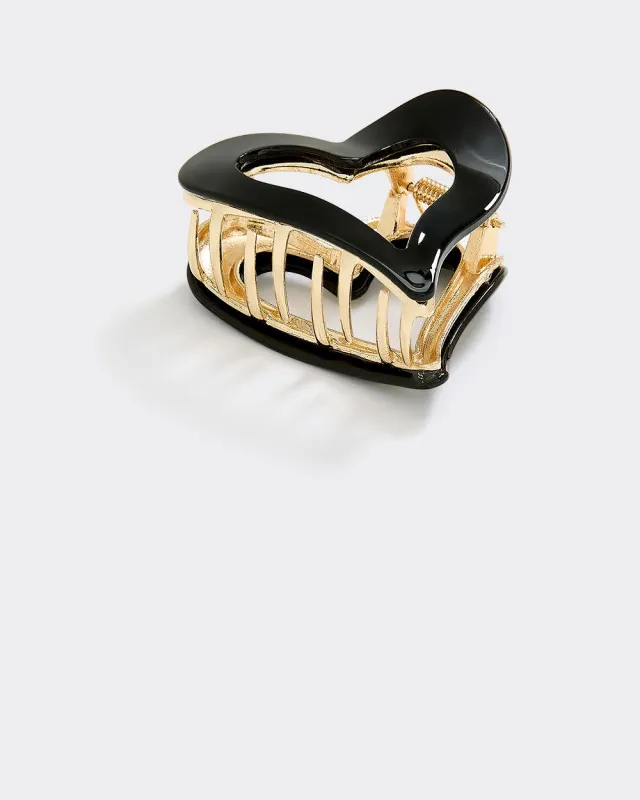 Heart Claw Clip sold by Reitmans