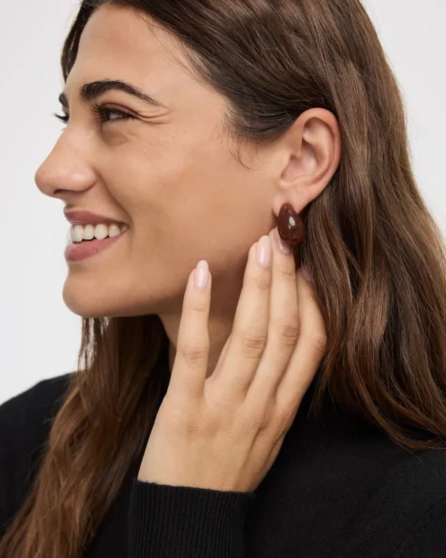 Resin Stud Earrings sold by Reitmans