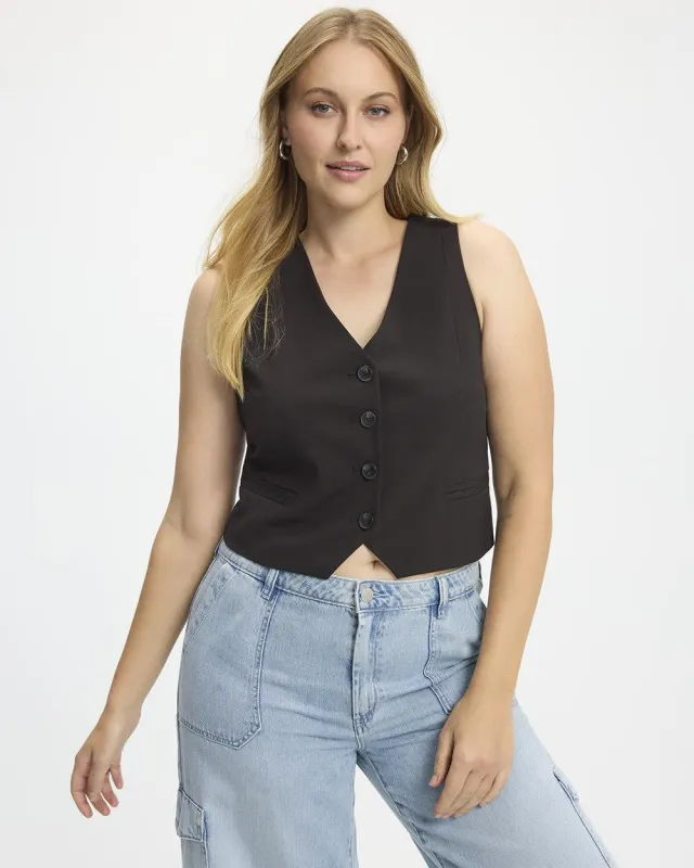 Sleeveless Vest - The Timeless sold by Reitmans