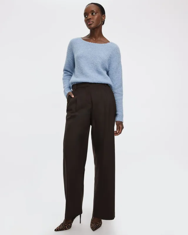 Wide-Leg Mid-Rise Pants sold by Reitmans