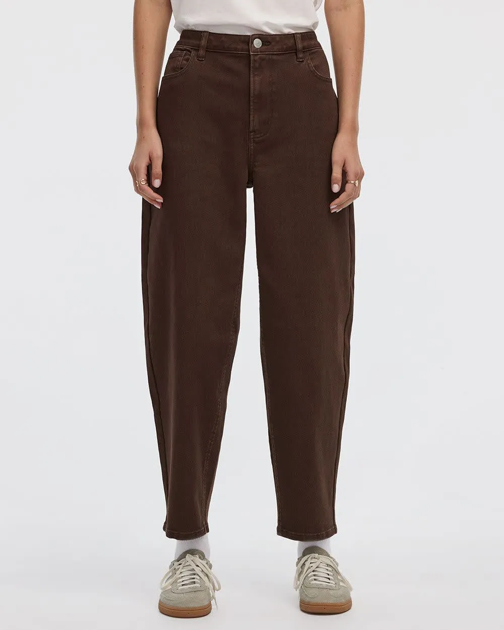 High-Rise Barrel Pant sold by Reitmans product image thumbnail 3