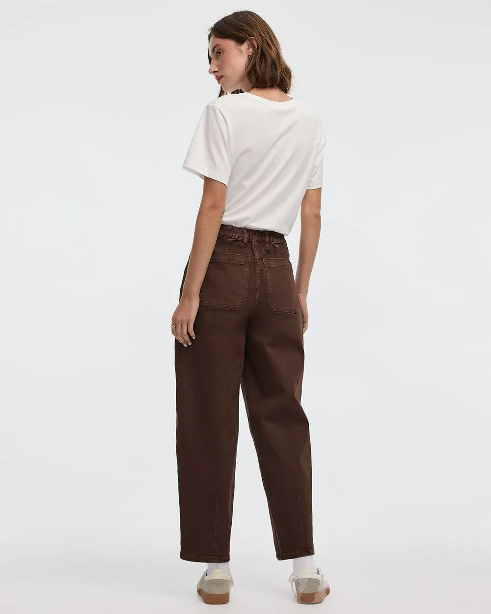 High-Rise Barrel Pant sold by Reitmans product image thumbnail 2
