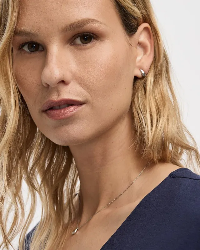 Stainless Steel Teardrop Earrings - 2 Pairs sold by Reitmans