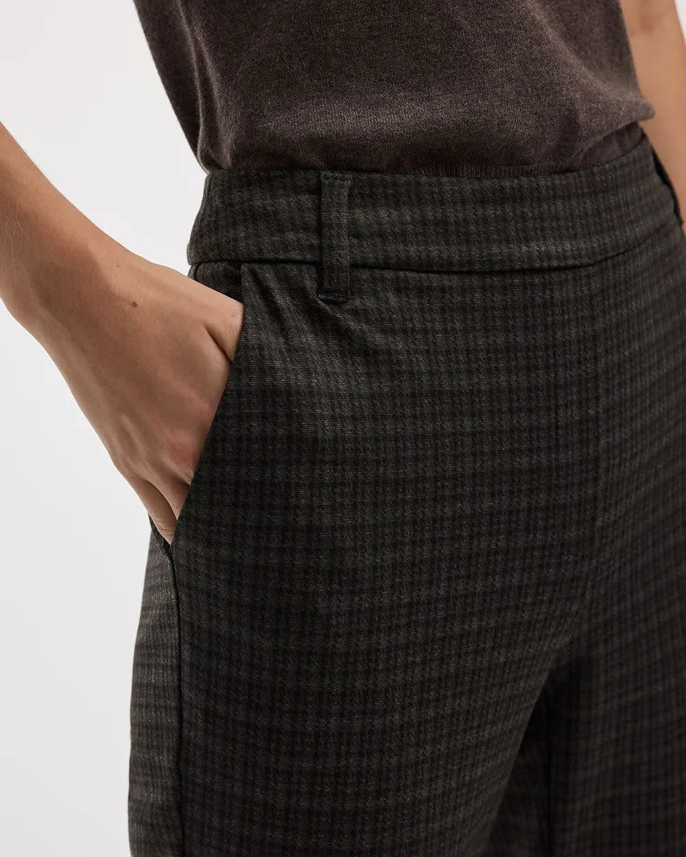 Straight-Leg High-Rise Plaid Pants - The Modern Stretch (R) sold by Reitmans product image thumbnail 5