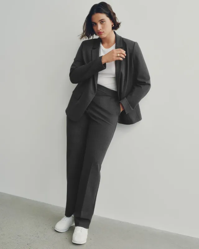 Straight-Leg High-Rise Pants - The Modern Stretch (R) sold by Reitmans