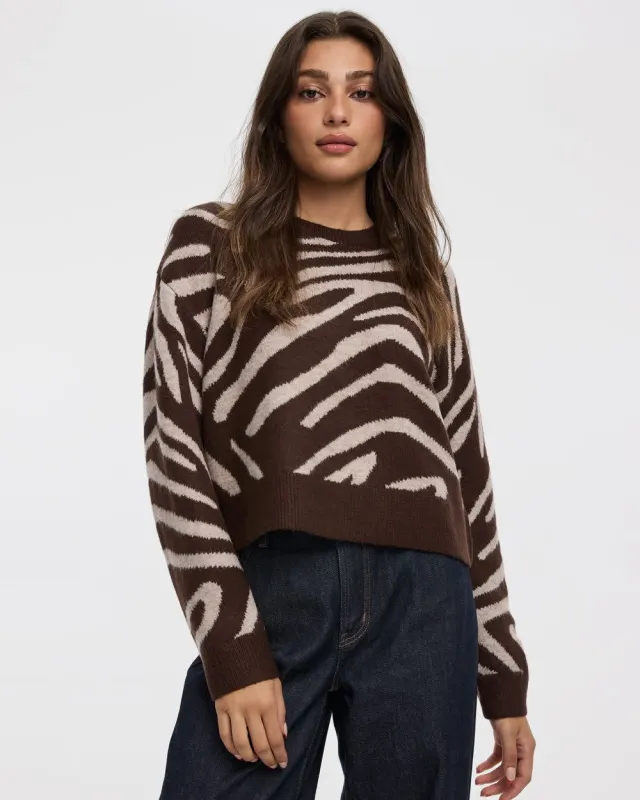 Long-Sleeve Crew-Neck Pullover made by Reitmans