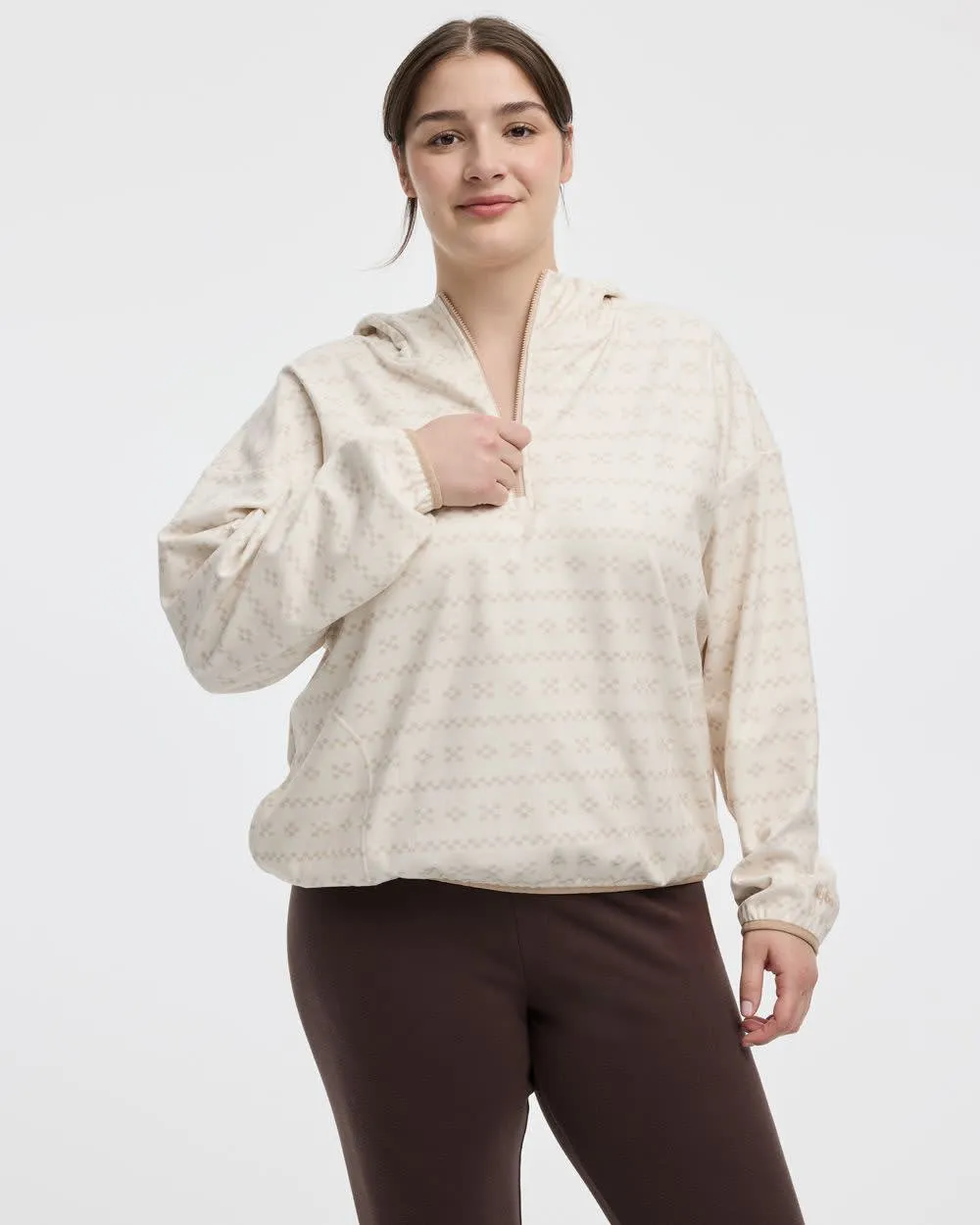 Hooded Polar Fleece Pullover - Hyba sold by Reitmans product image thumbnail 5