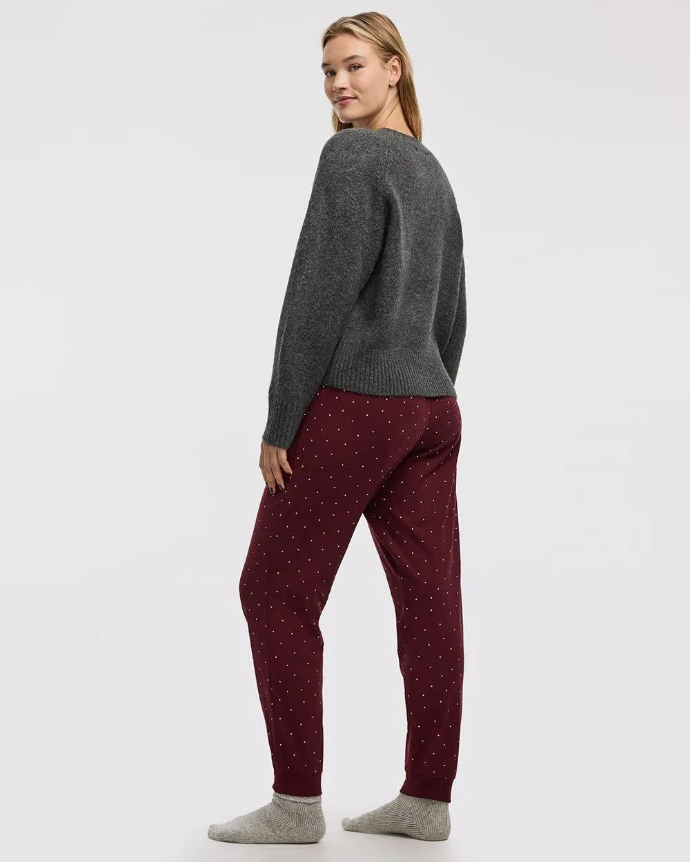 Long-Sleeve Crew-Neck Pullover with Dog sold by Reitmans product image thumbnail 2