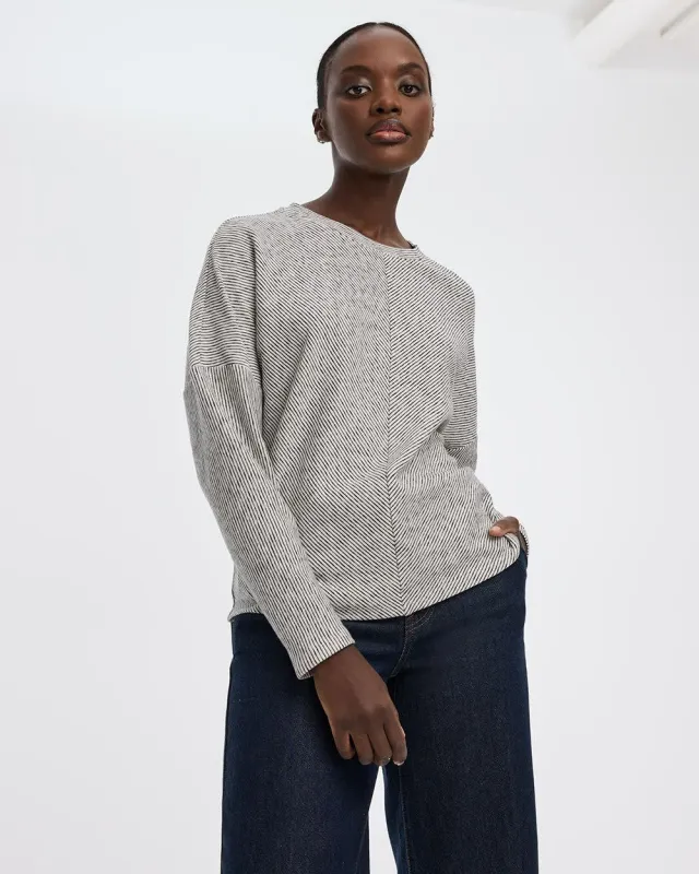 Long-Sleeve Crew-Neck Top sold by Reitmans