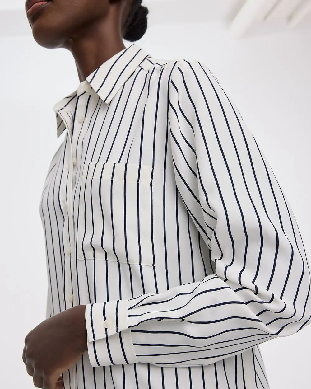 Long-Sleeve Blouse - R Essentials sold by Reitmans product image thumbnail 4