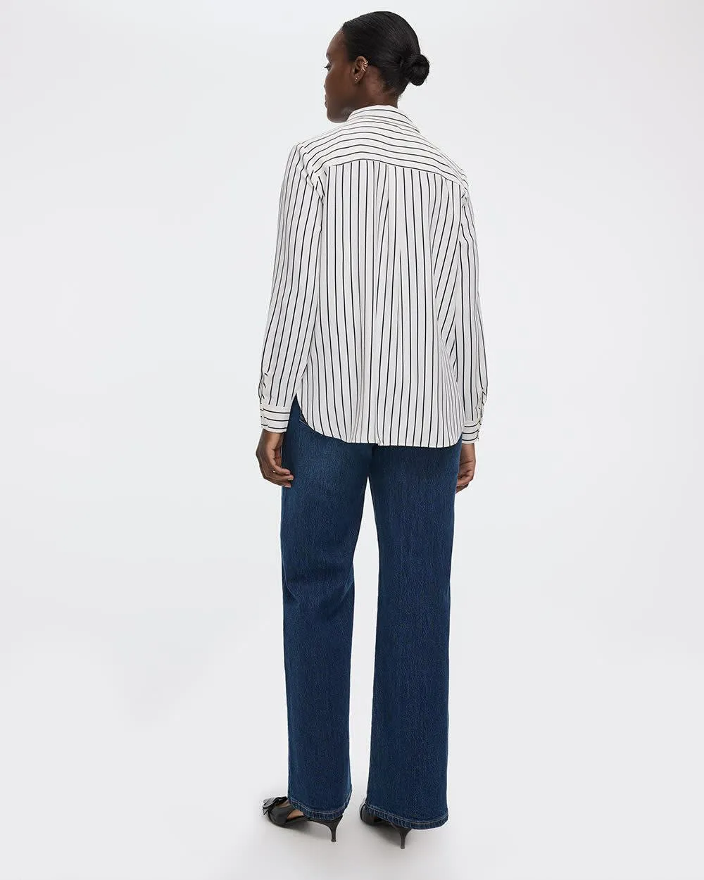 Long-Sleeve Blouse - R Essentials sold by Reitmans product image thumbnail 2