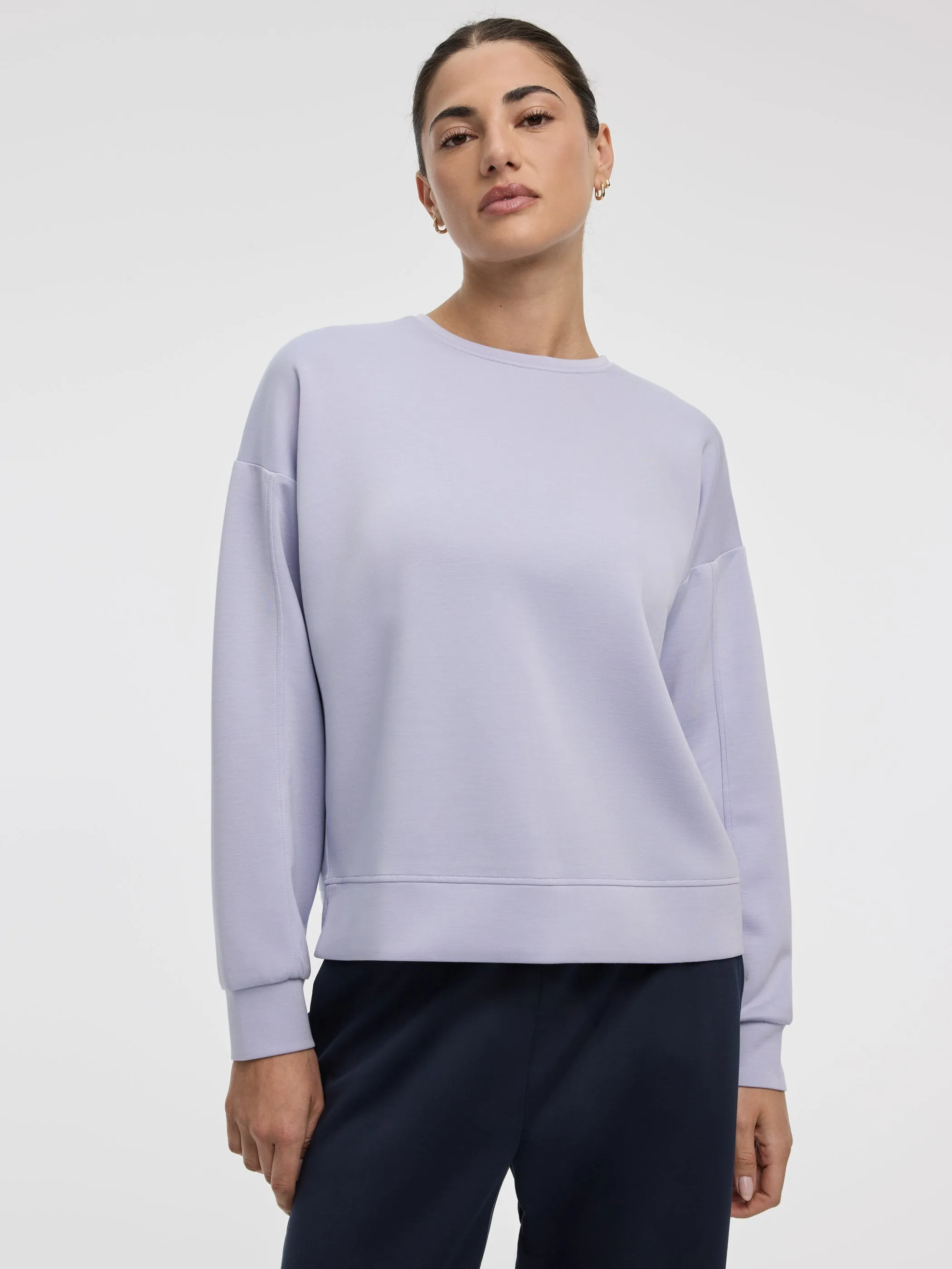 Crew-Neck Sweatshirt - HYLUX Hyba sold by Reitmans product image thumbnail 5