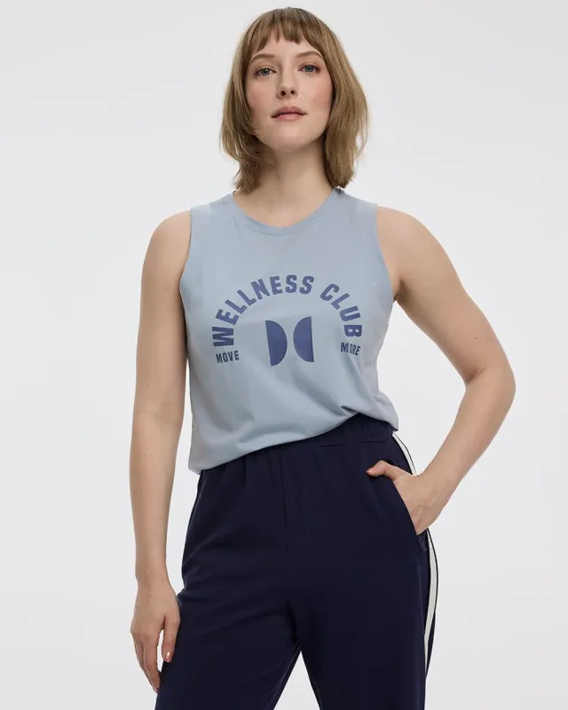 Crew-Neck Boxy Tank - Hyba made by Reitmans