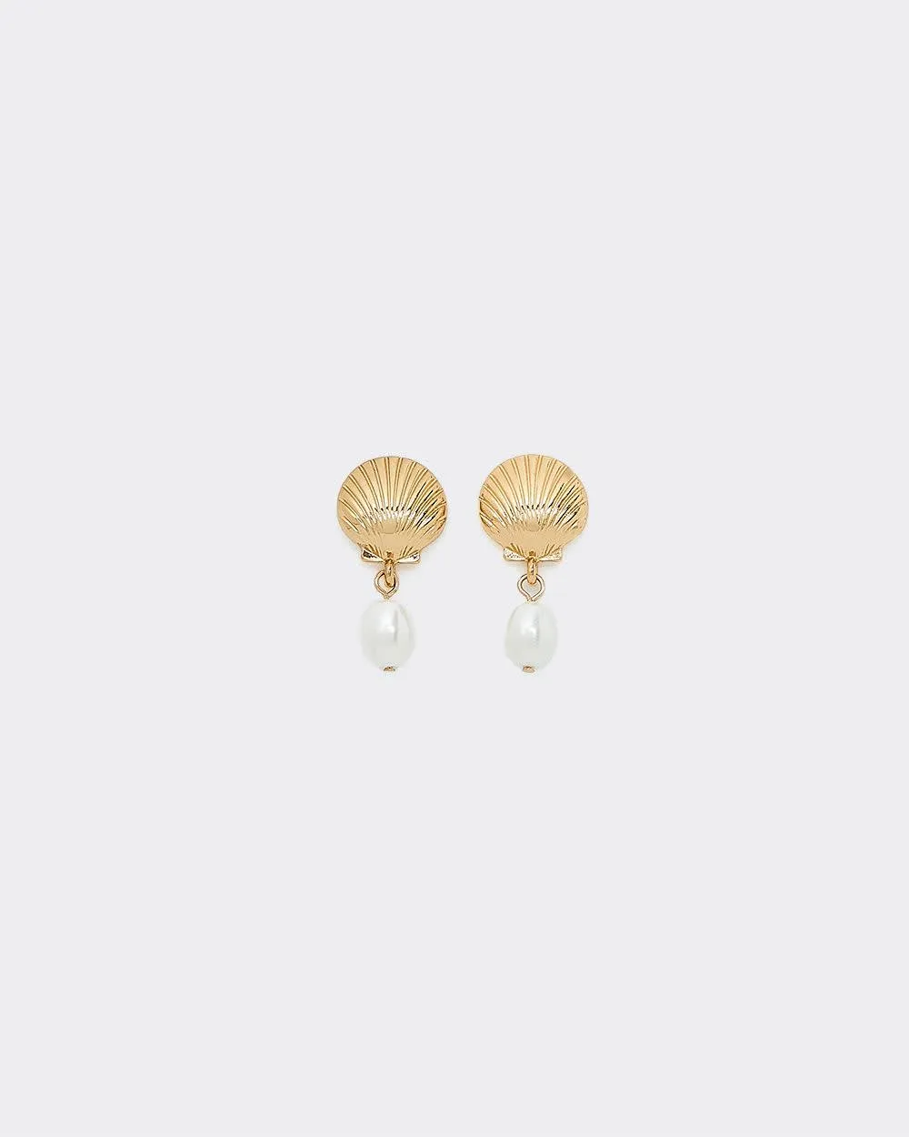 Seashell Earrings with Pearls sold by Reitmans product image thumbnail 2