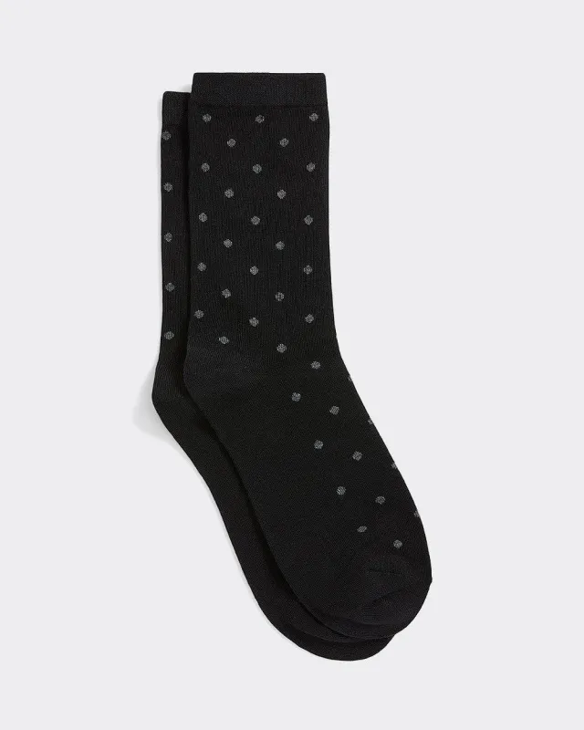 Dotted Crew Socks sold by Reitmans