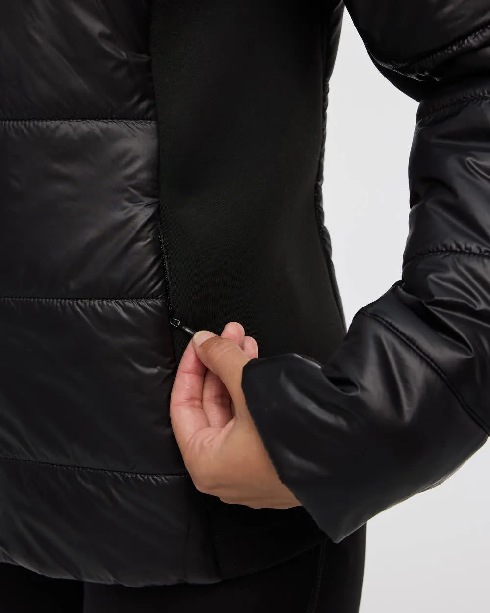 Mix-Media Quilted Jacket - Hyba sold by Reitmans product image thumbnail 5