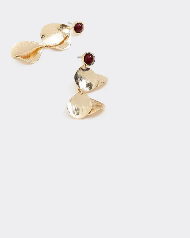 Dangling Leaf Earrings sold by Reitmans