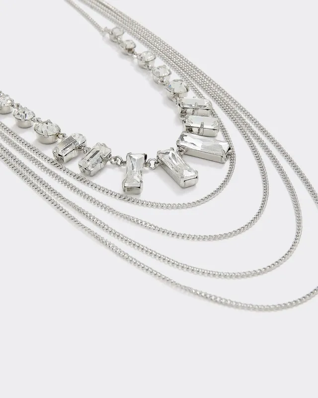 Multilayer Chain Necklace sold by Reitmans