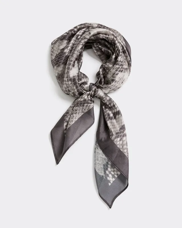 Square Scarf with Snakeskin Print sold by Reitmans