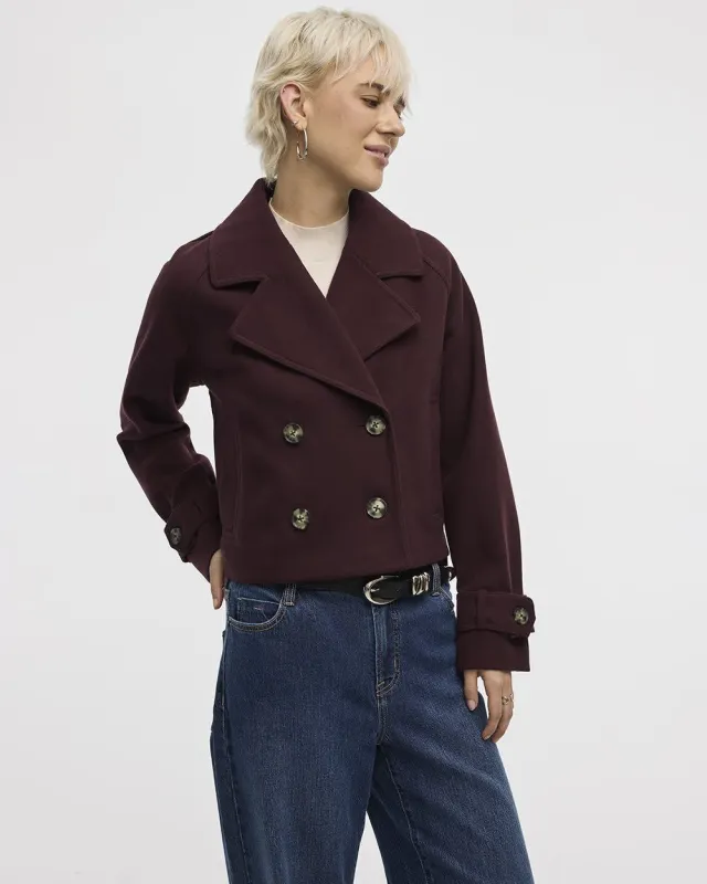 Short Trench Coat sold by Reitmans