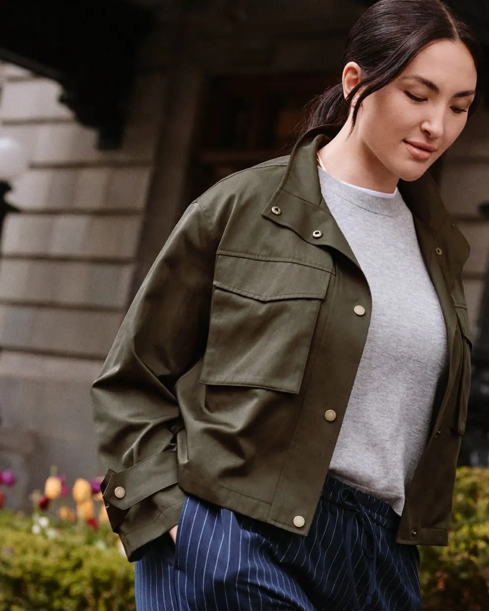 Light Utility Jacket sold by Reitmans