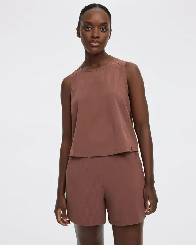 Textured Woven Short - Hyba sold by Reitmans