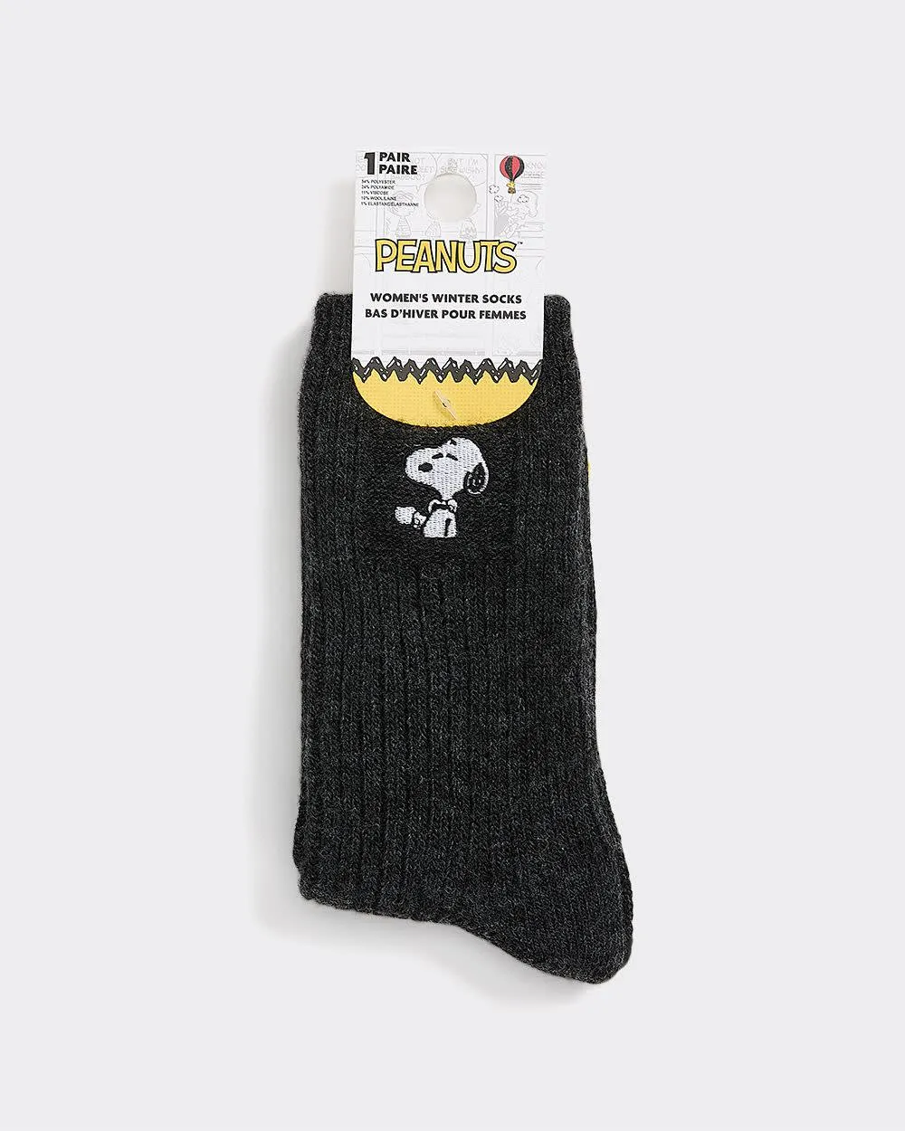 Winter Socks with Snoopy at Hem sold by Reitmans product image thumbnail 3