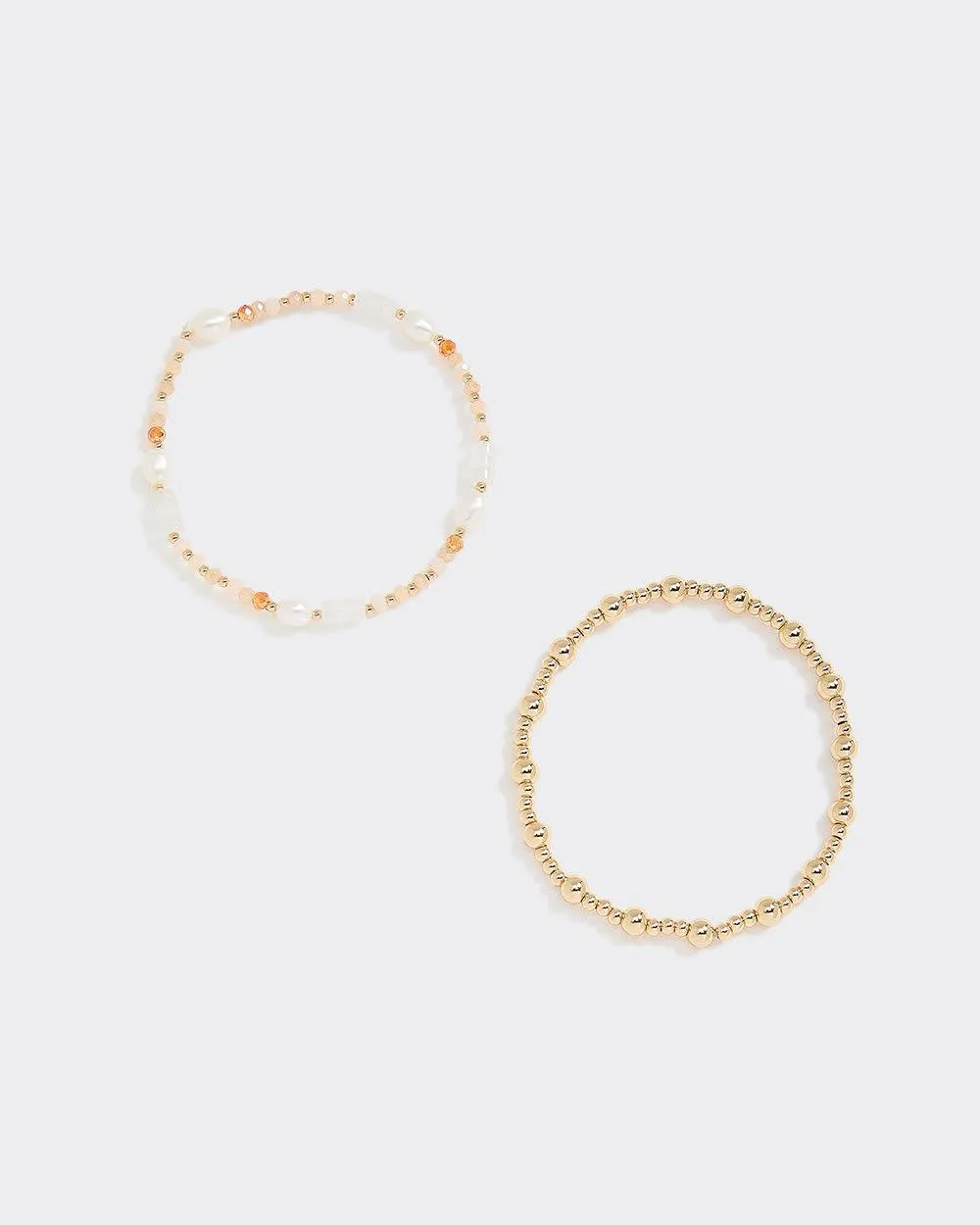 Beaded Elastic Bracelets - Set of 2 sold by Reitmans product image thumbnail 2