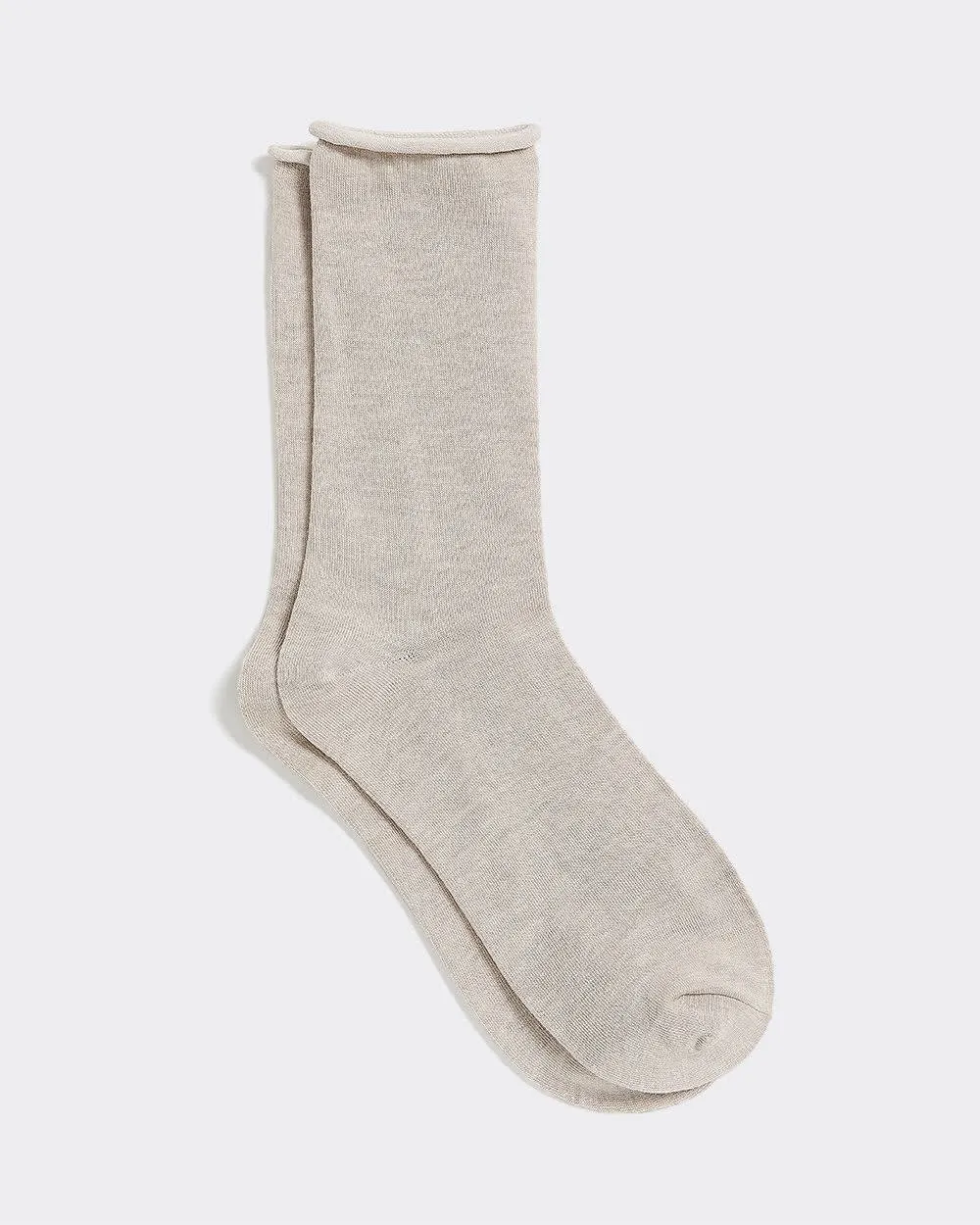 Heather Bamboo Viscose Crew Socks sold by Reitmans