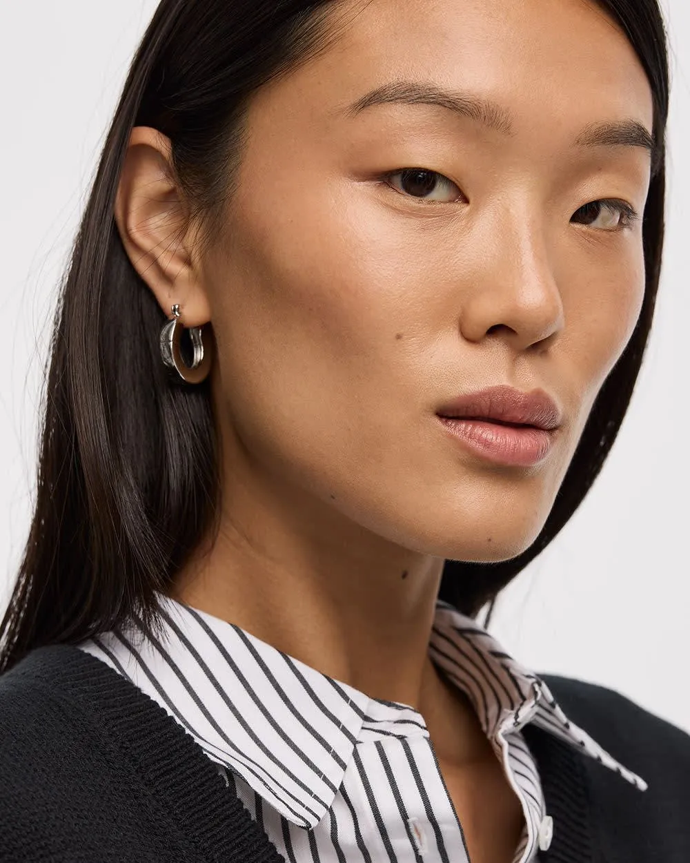 Squared Hoops sold by Reitmans