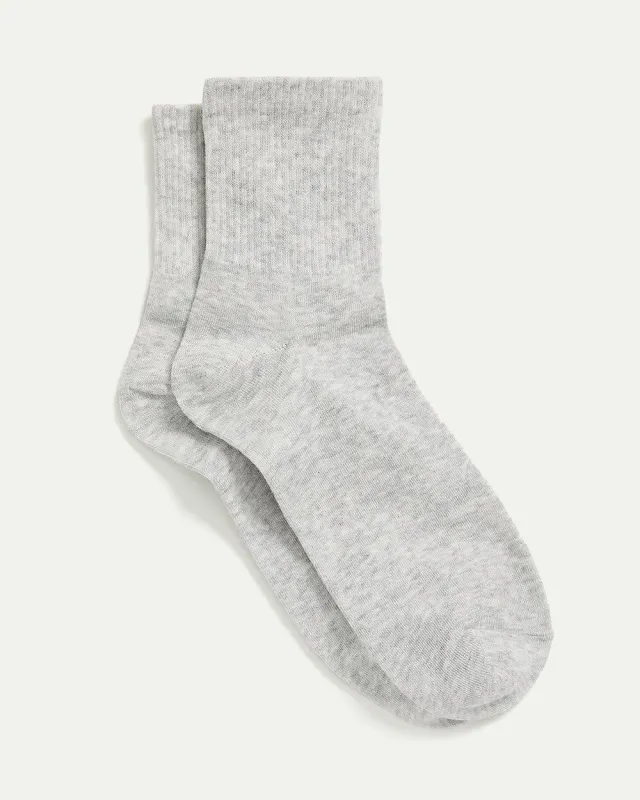 Ribbed Cotton Anklet Socks sold by Reitmans