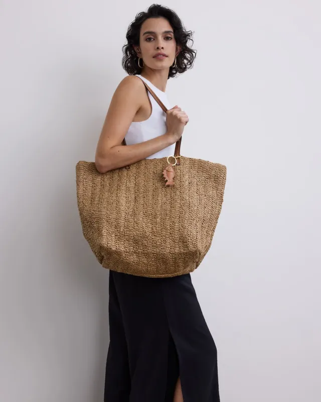 Straw Tote Bag sold by Reitmans