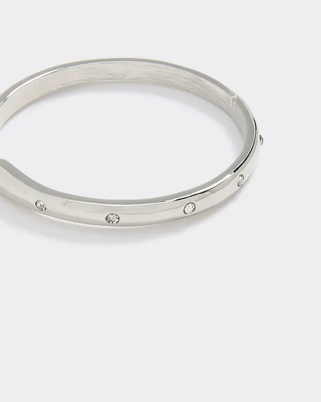 Cuff Bracelet with Rhinestones sold by Reitmans