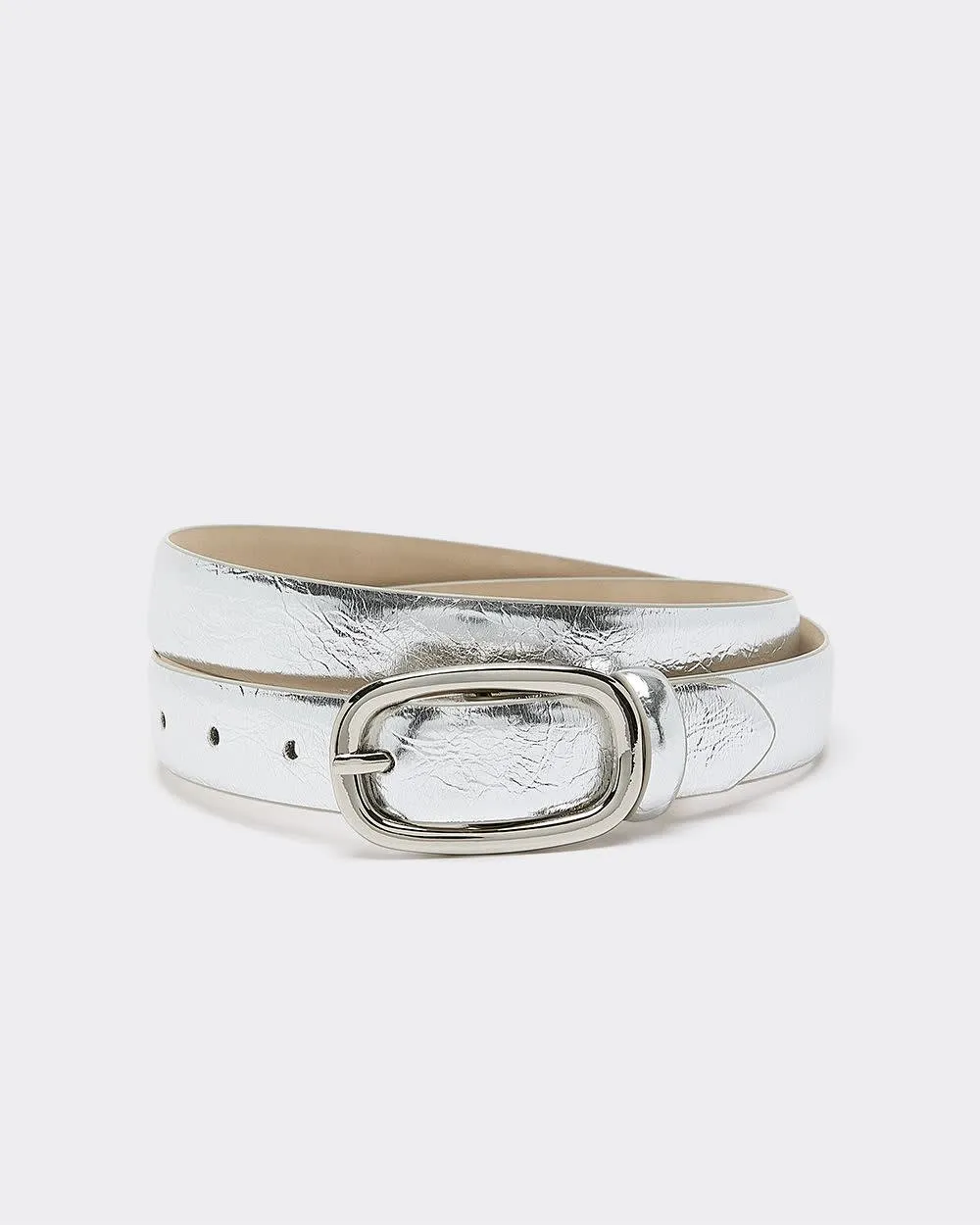 Metallic Faux Leather Belt sold by Reitmans product image thumbnail 4