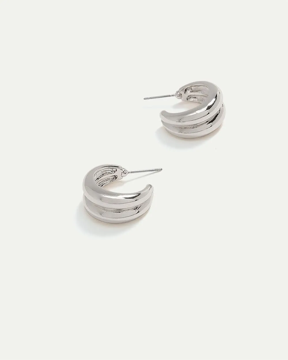 Large Open Hoops sold by Reitmans product image thumbnail 2