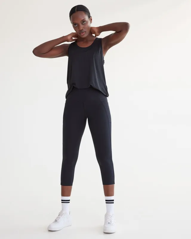 High-Rise Pulse Capri Legging with Pockets, Hyba made by Reitmans
