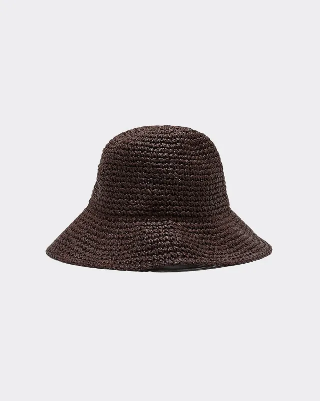 Straw Bucket Hat sold by Reitmans