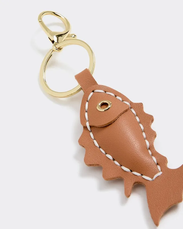 Faux Leather Fish Bag Charm sold by Reitmans