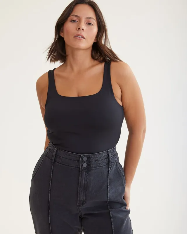 Sculpting Square Neck Tank - R Essentials made by Reitmans