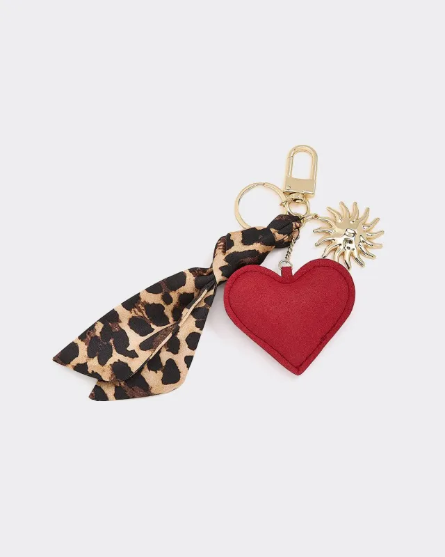 Red Heart Bag Charm sold by Reitmans