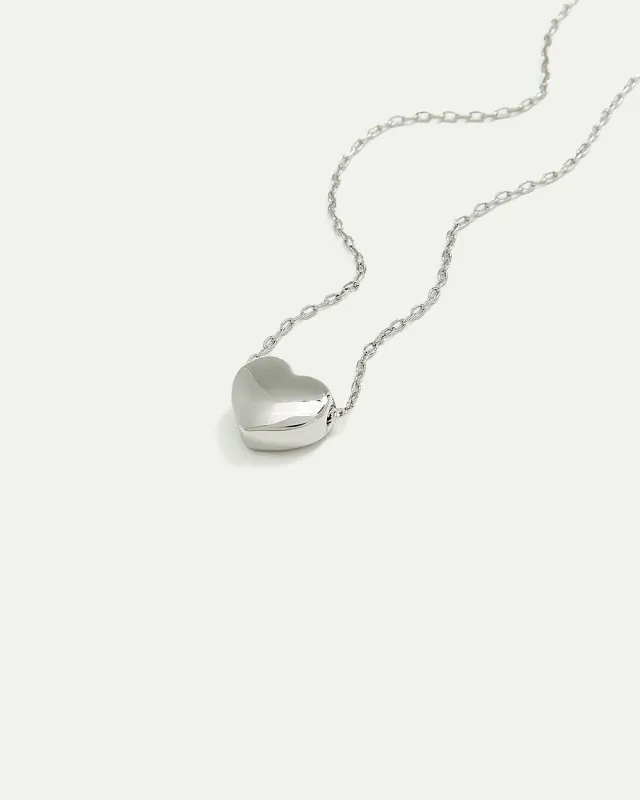 Short Necklace with Bubble Heart Pendant sold by Reitmans