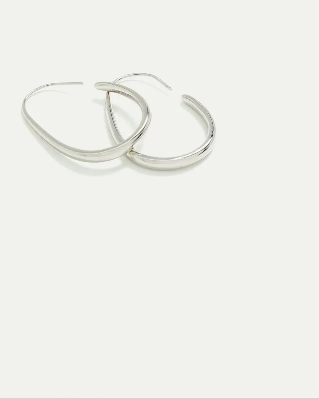 Thick Elongated Hoops sold by Reitmans